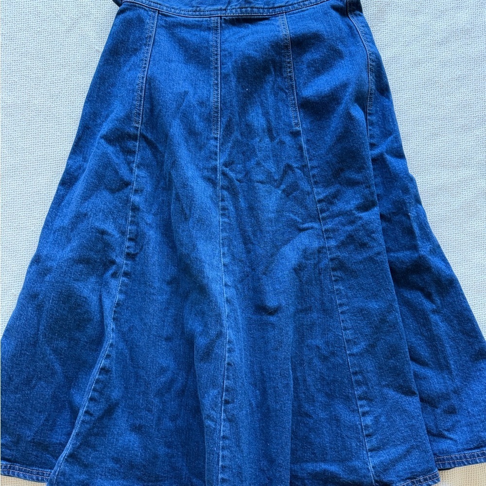 Kate Spade Broome Street Blue Midi Skirt - Picture 5 of 11